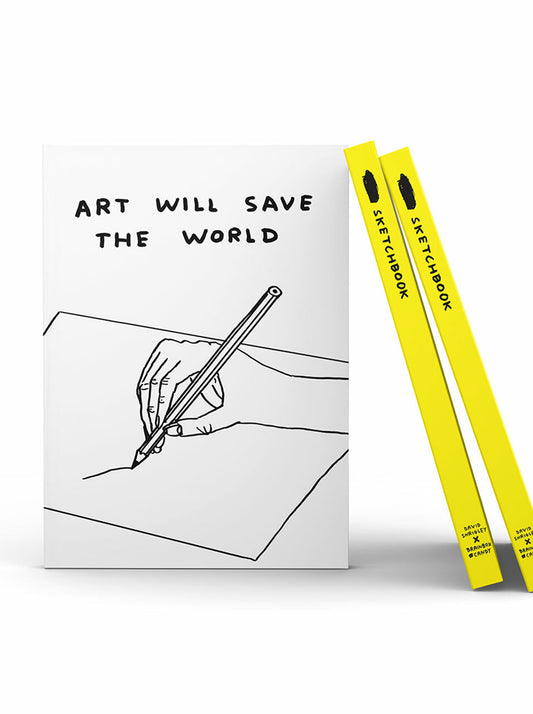 David Shrigley Funny Sketchbook Art Will Save The World