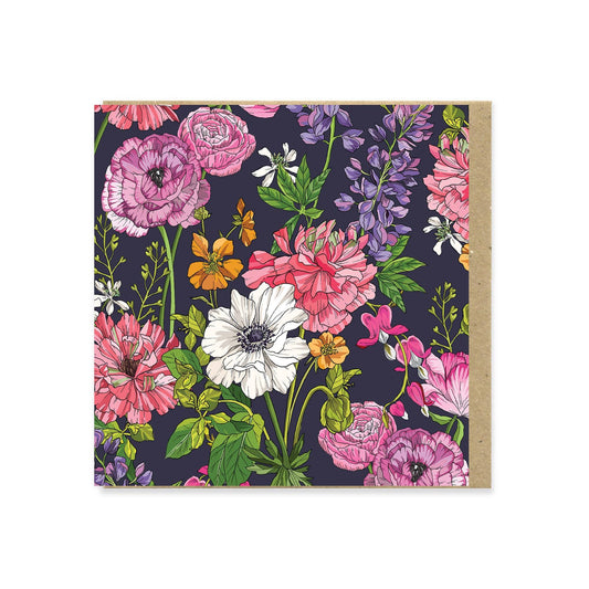 Somerset Flowers Greeting Card  | Hannah Grace